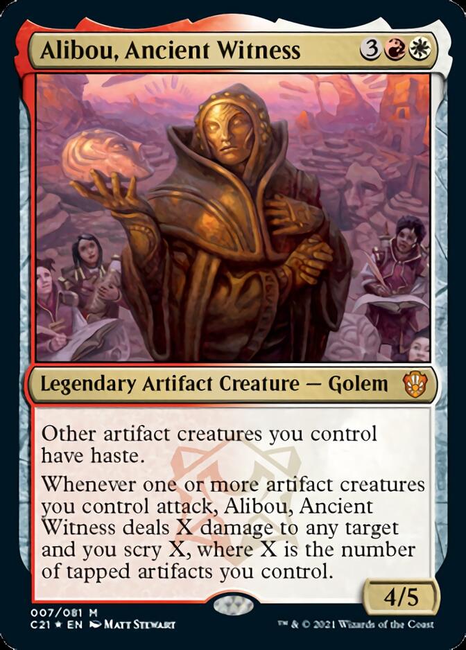 Alibou, Ancient Witness [Commander 2021] | The CG Realm