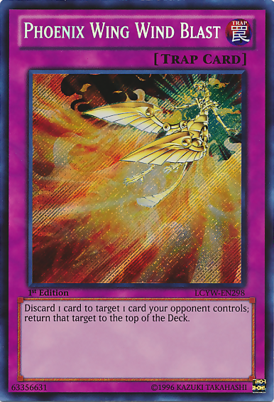 Phoenix Wing Wind Blast [LCYW-EN298] Secret Rare | The CG Realm