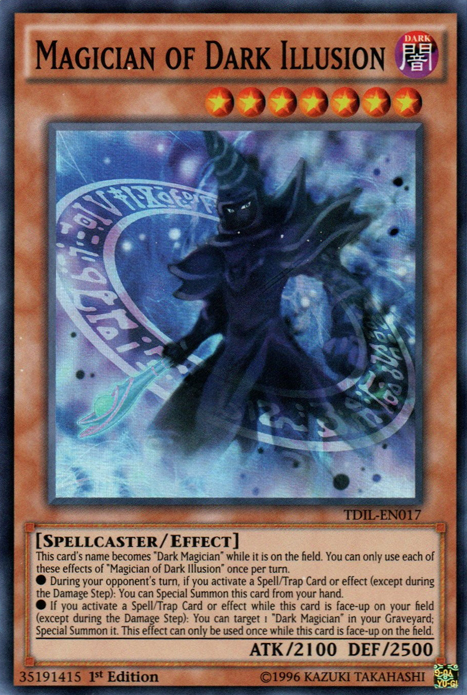 Magician of Dark Illusion [TDIL-EN017] Super Rare | The CG Realm