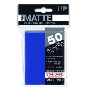 50ct Pro-Matte Blue Standard Deck Protectors | The CG Realm
