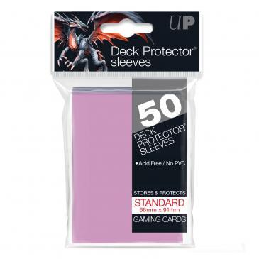 50ct Pink Standard Deck Protectors | The CG Realm