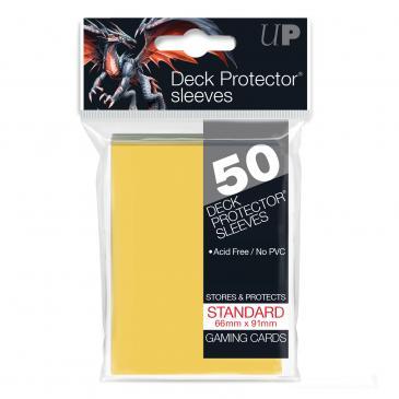 50ct Yellow Standard Deck Protectors | The CG Realm
