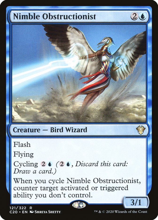 Nimble Obstructionist [Commander 2020] | The CG Realm