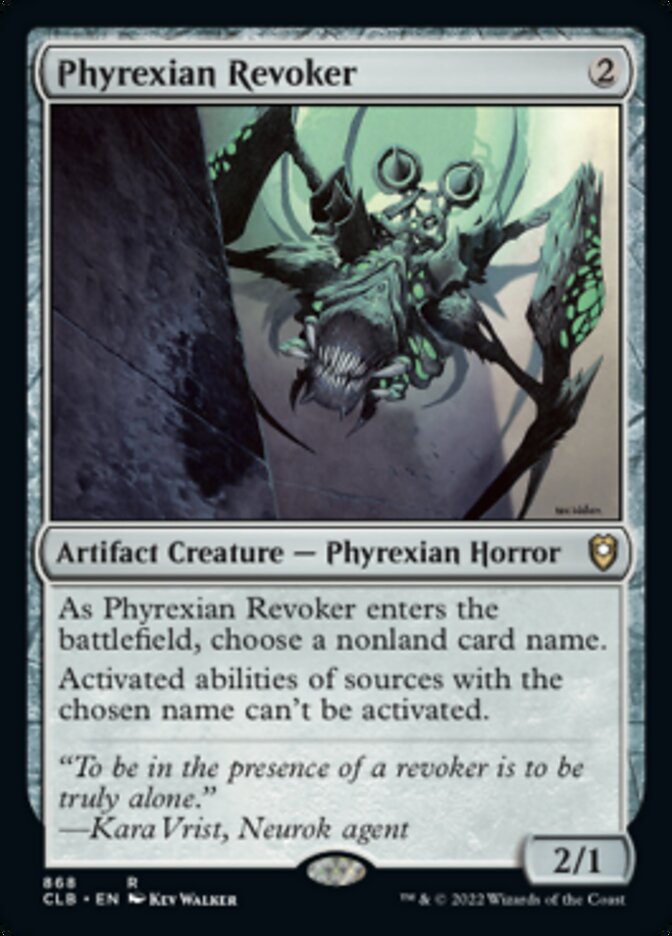 Phyrexian Revoker [Commander Legends: Battle for Baldur's Gate] | The CG Realm