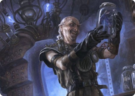 Delver of Secrets Art Card [Innistrad: Midnight Hunt Art Series] | The CG Realm