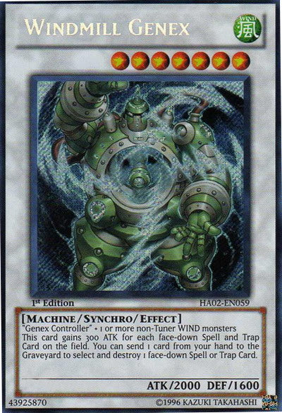 Windmill Genex [HA02-EN059] Secret Rare | The CG Realm