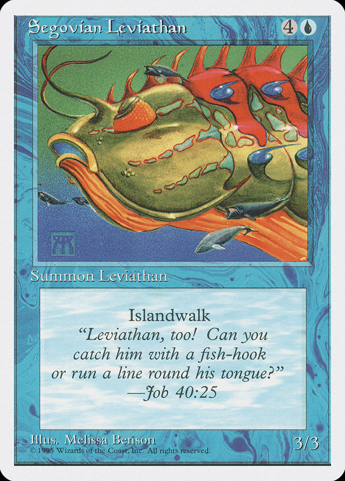 Segovian Leviathan [Fourth Edition] | The CG Realm