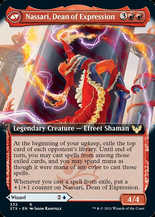 Uvilda, Dean of Perfection (Extended Art) (STX-332) - Strixhaven: School of Mages: (Extended Art)
