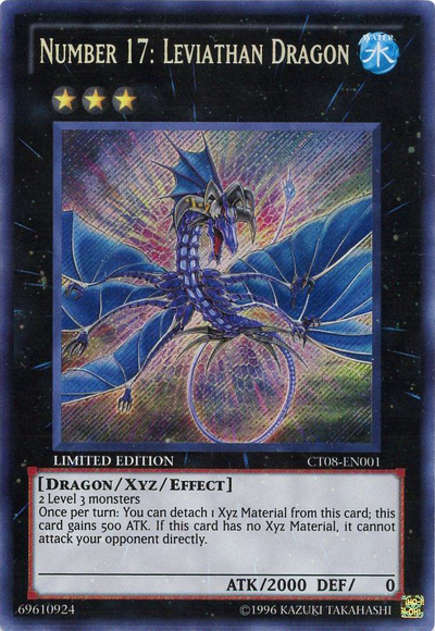 Number 17: Leviathan Dragon [CT08-EN001] Secret Rare | The CG Realm
