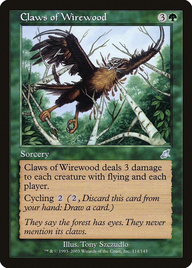 Claws of Wirewood [Scourge] | The CG Realm
