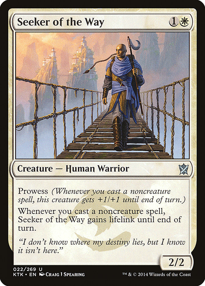 Seeker of the Way [Khans of Tarkir] | The CG Realm