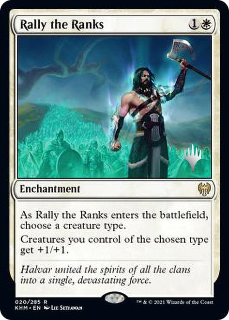 Rally the Ranks (Promo Pack) [Kaldheim Promos] | The CG Realm