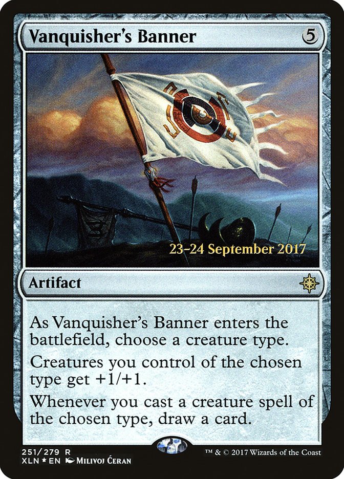 Vanquisher's Banner [Ixalan Prerelease Promos] | The CG Realm