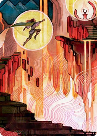 Thrill of Possibility Art Card [Strixhaven: School of Mages Art Series] | The CG Realm