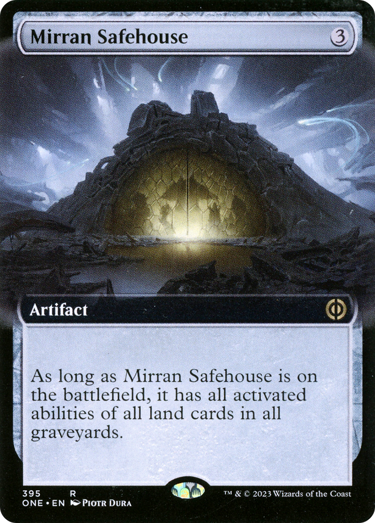 Mirran Safehouse (Extended Art) [Phyrexia: All Will Be One] | The CG Realm