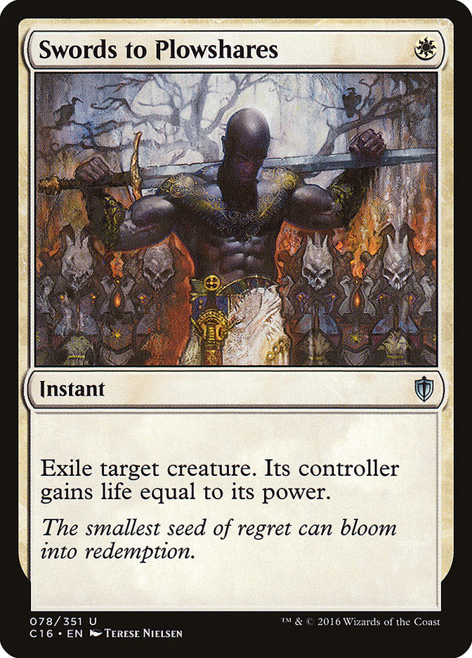 Swords to Plowshares [Commander 2016] | The CG Realm