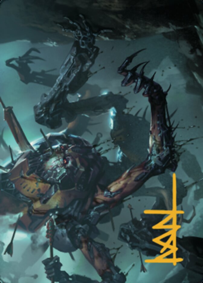 Scrapwork Rager Art Card (Gold-Stamped Signature) [The Brothers' War Art Series] | The CG Realm