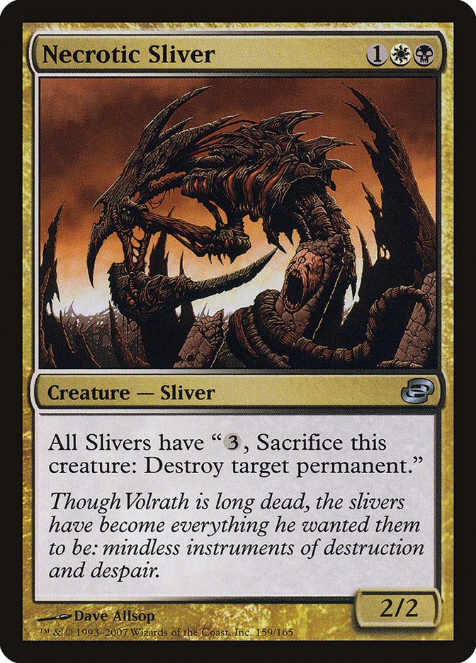 Necrotic Sliver [Planar Chaos] | The CG Realm