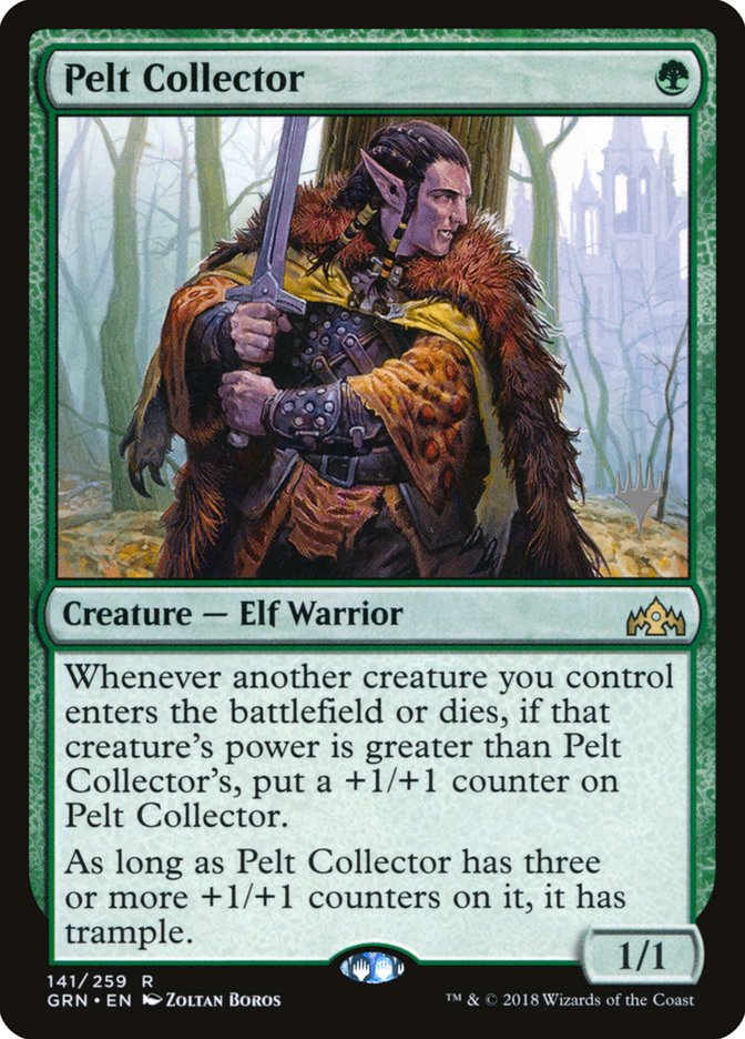Pelt Collector (Promo Pack) [Guilds of Ravnica Promos] | The CG Realm