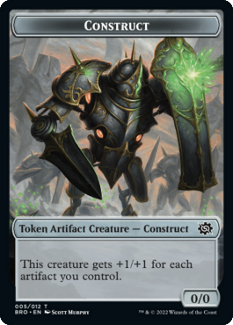 Construct Token (005) [The Brothers' War Tokens] | The CG Realm