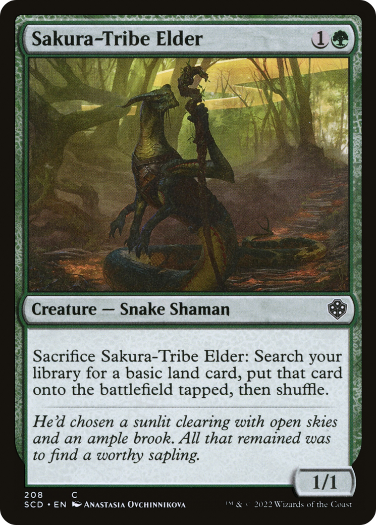 Sakura-Tribe Elder [Starter Commander Decks] | The CG Realm