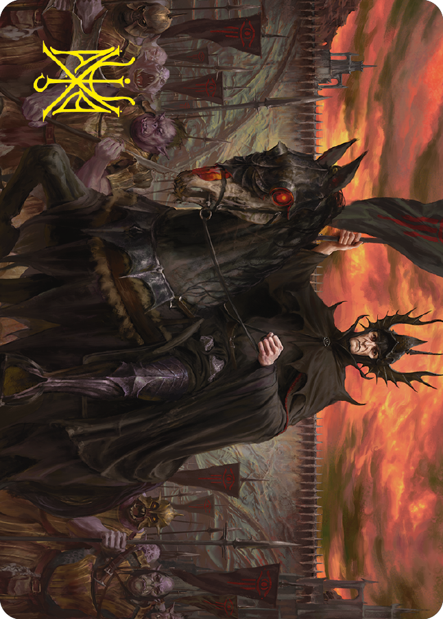 The Mouth of Sauron Art Card (Gold-Stamped Signature) [The Lord of the Rings: Tales of Middle-earth Art Series] | The CG Realm