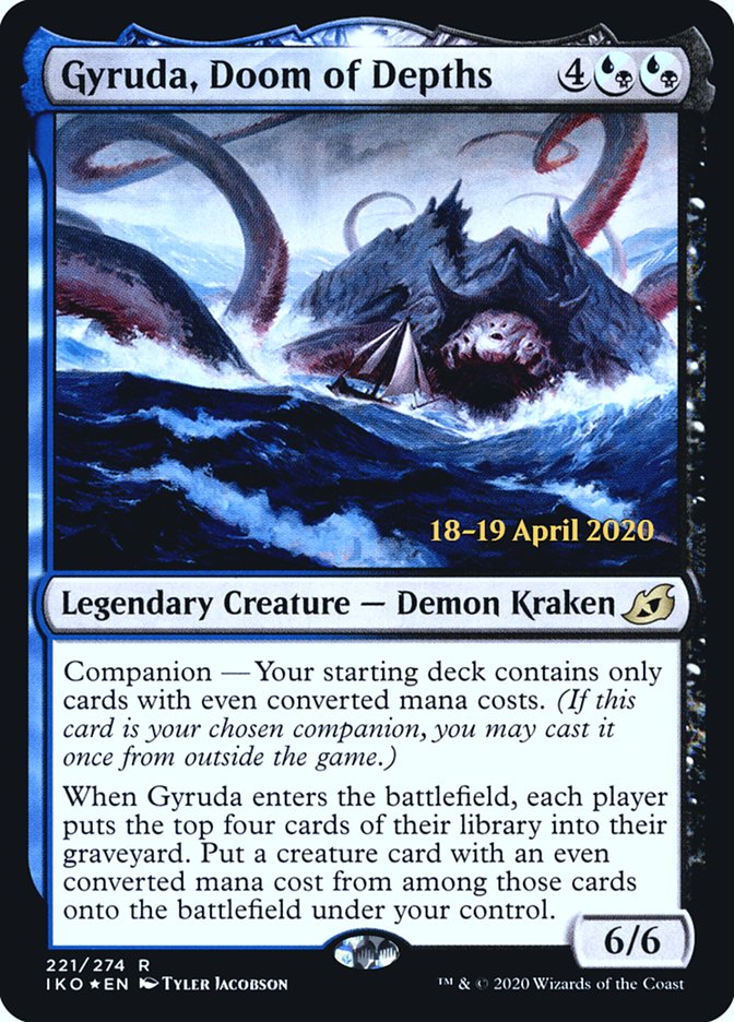 Gyruda, Doom of Depths [Ikoria: Lair of Behemoths Prerelease Promos] | The CG Realm