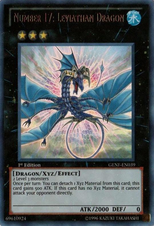 Number 17: Leviathan Dragon [GENF-EN039] Ultra Rare | The CG Realm