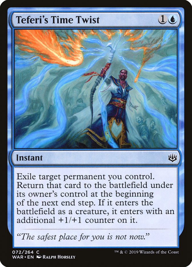 Teferi's Time Twist [War of the Spark] | The CG Realm