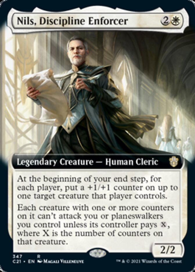 Nils, Discipline Enforcer (Extended Art) [Commander 2021] | The CG Realm