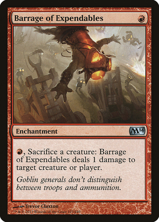 Barrage of Expendables [Magic 2014] | The CG Realm
