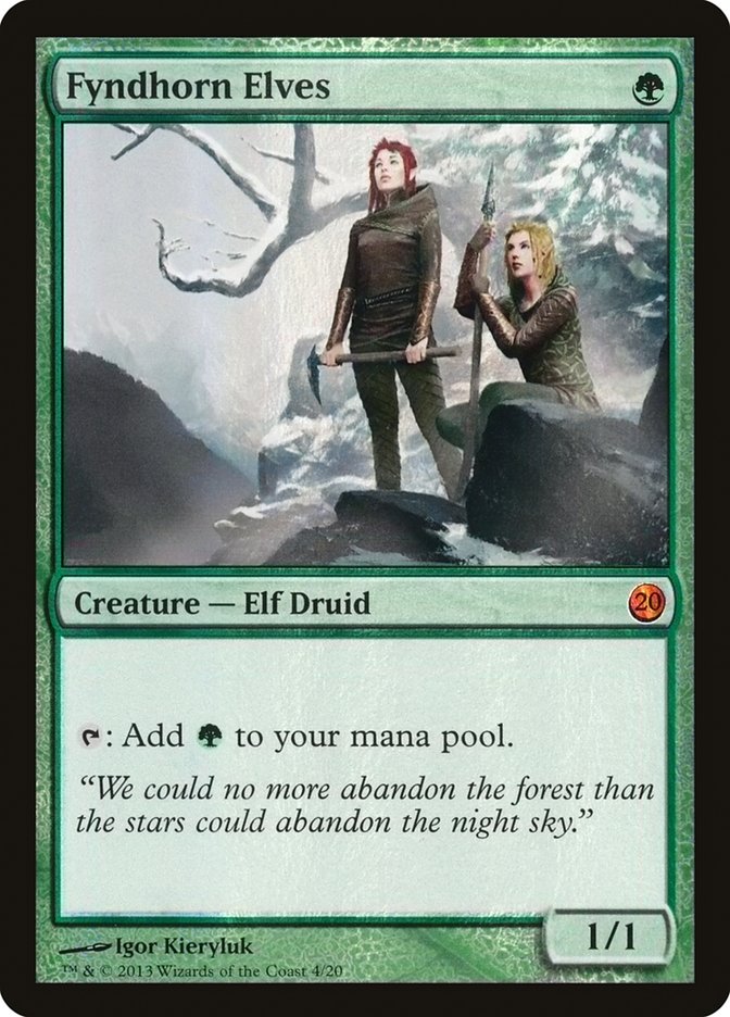 Fyndhorn Elves [From the Vault: Twenty] | The CG Realm