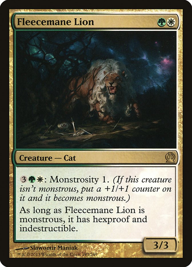 Fleecemane Lion [Theros] | The CG Realm