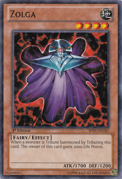Zolga [BP01-EN182] Starfoil Rare | The CG Realm