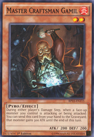 Master Craftsman Gamil [BP03-EN115] Common | The CG Realm