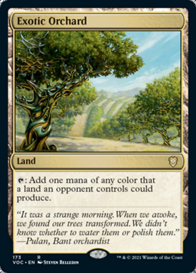 Exotic Orchard [Innistrad: Crimson Vow Commander] | The CG Realm