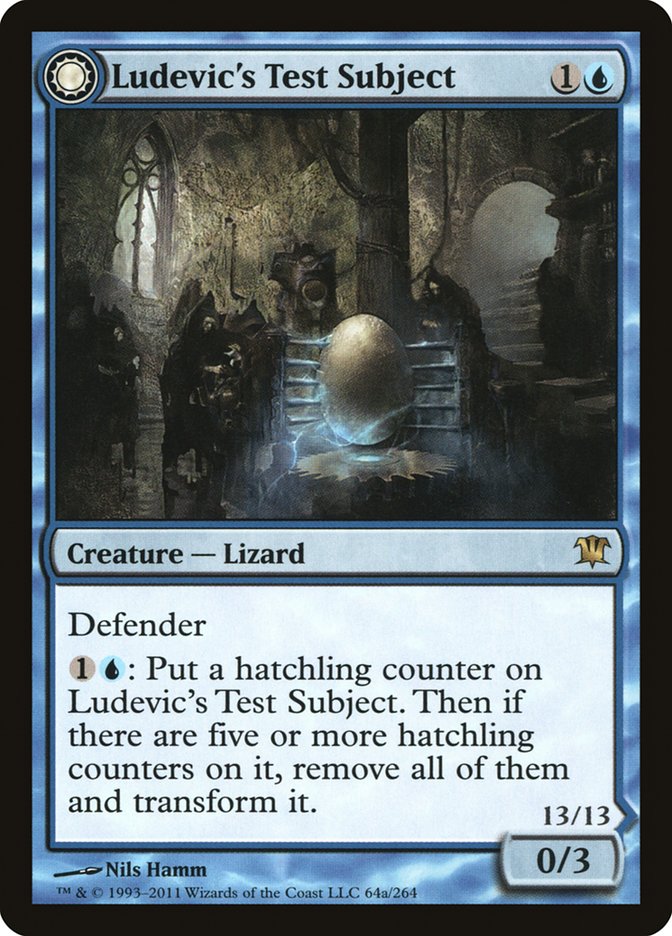Ludevic's Test Subject (ISD-064) - Innistrad: (Double Faced Transform)