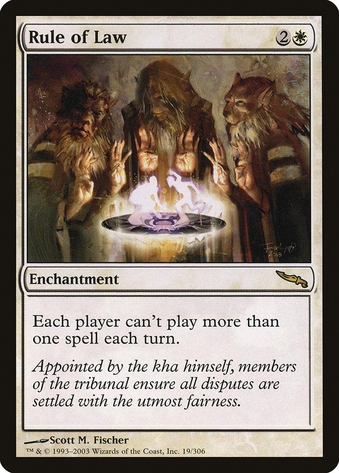 Rule of Law [Mirrodin] | The CG Realm