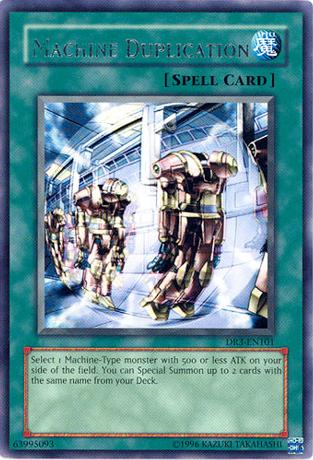 Machine Duplication [DR3-EN101] Rare | The CG Realm
