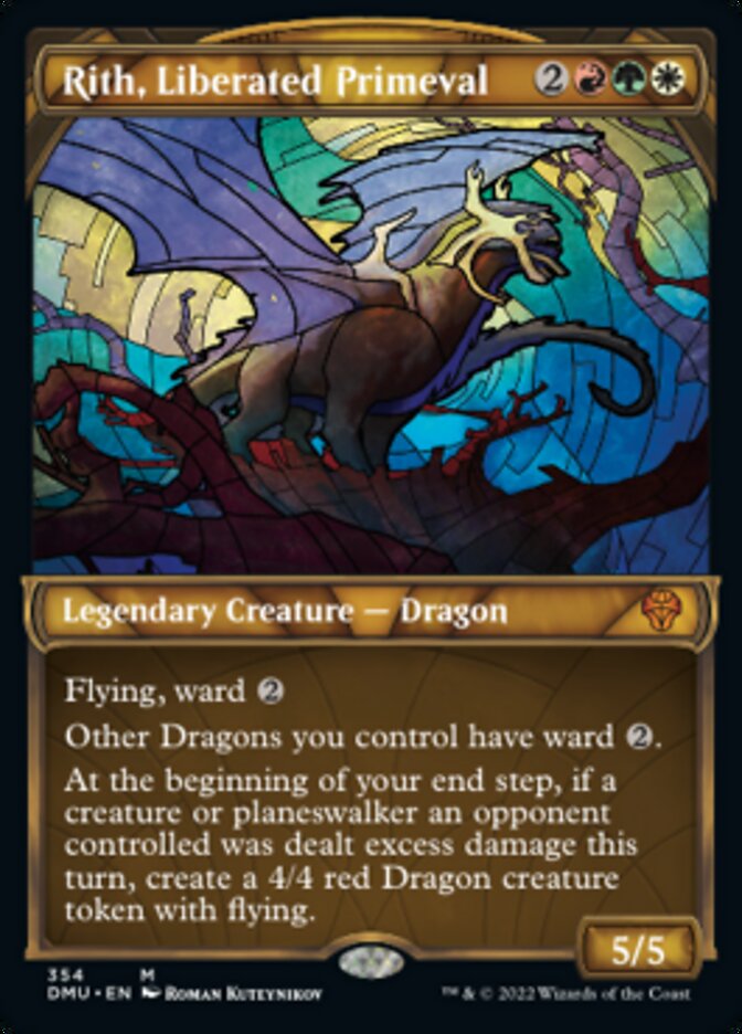 Rith, Liberated Primeval (Showcase Textured) [Dominaria United] | The CG Realm