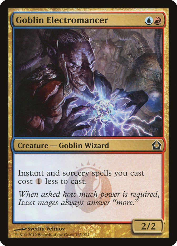 Goblin Electromancer [Return to Ravnica] | The CG Realm