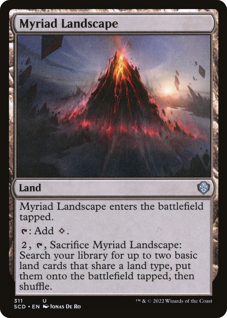 Myriad Landscape [Starter Commander Decks] | The CG Realm