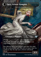 Innocent Traveler // Malicious Invader - Lucy Westenra // Lucy, Arisen Vampire [Innistrad: Crimson Vow] | The CG Realm