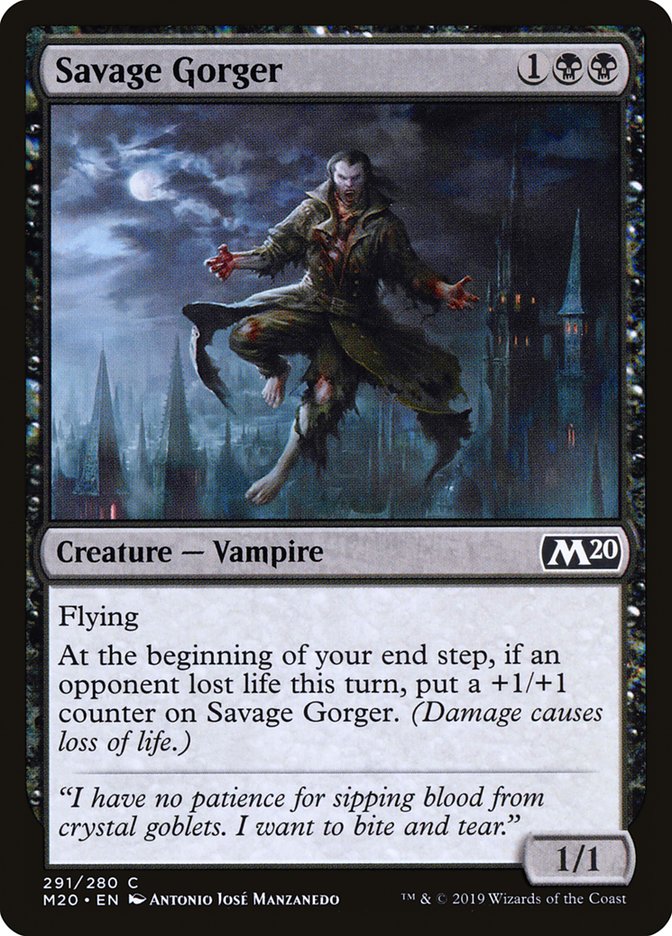 Savage Gorger [Core Set 2020] | The CG Realm
