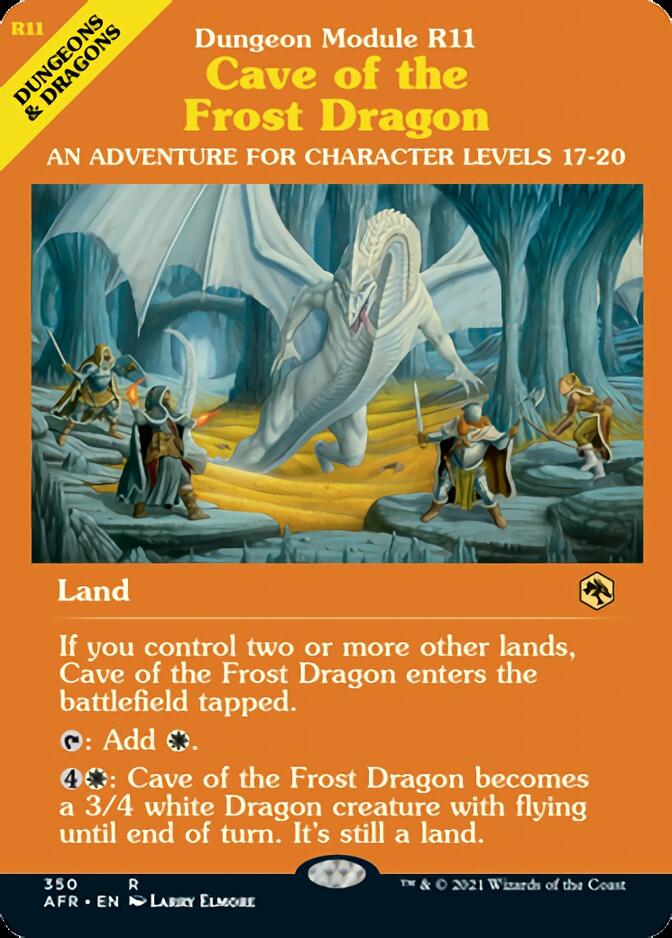 Cave of the Frost Dragon (Dungeon Module) [Dungeons & Dragons: Adventures in the Forgotten Realms] | The CG Realm