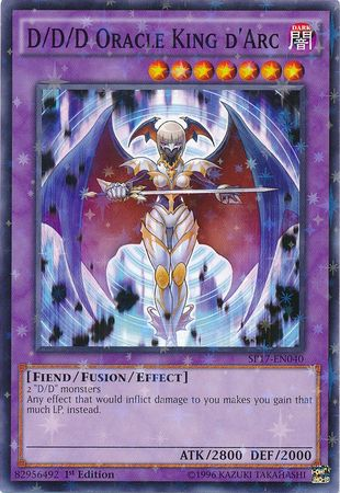D/D/D Oracle King d'Arc [SP17-EN040] Starfoil Rare | The CG Realm