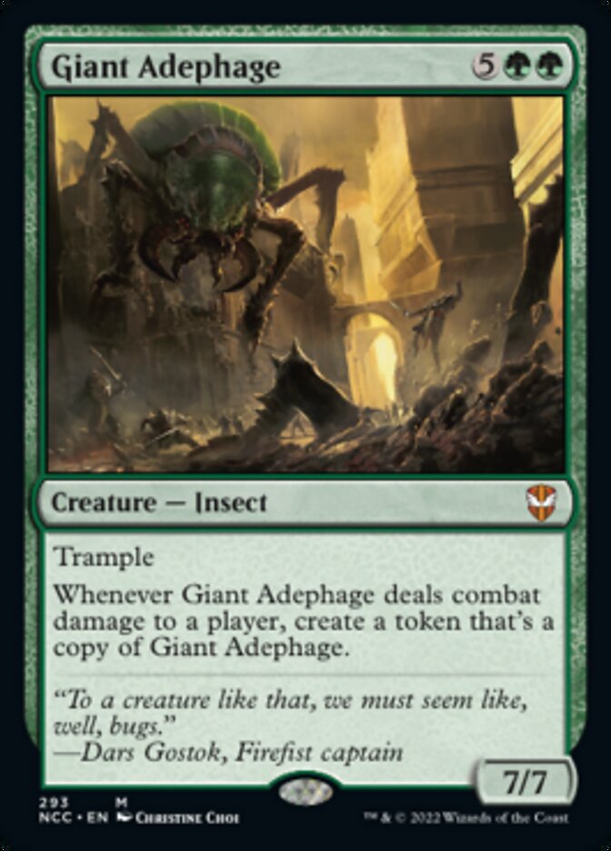 Giant Adephage [Streets of New Capenna Commander] | The CG Realm