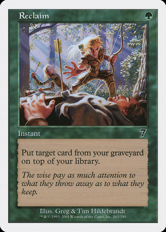 Reclaim [Seventh Edition] | The CG Realm