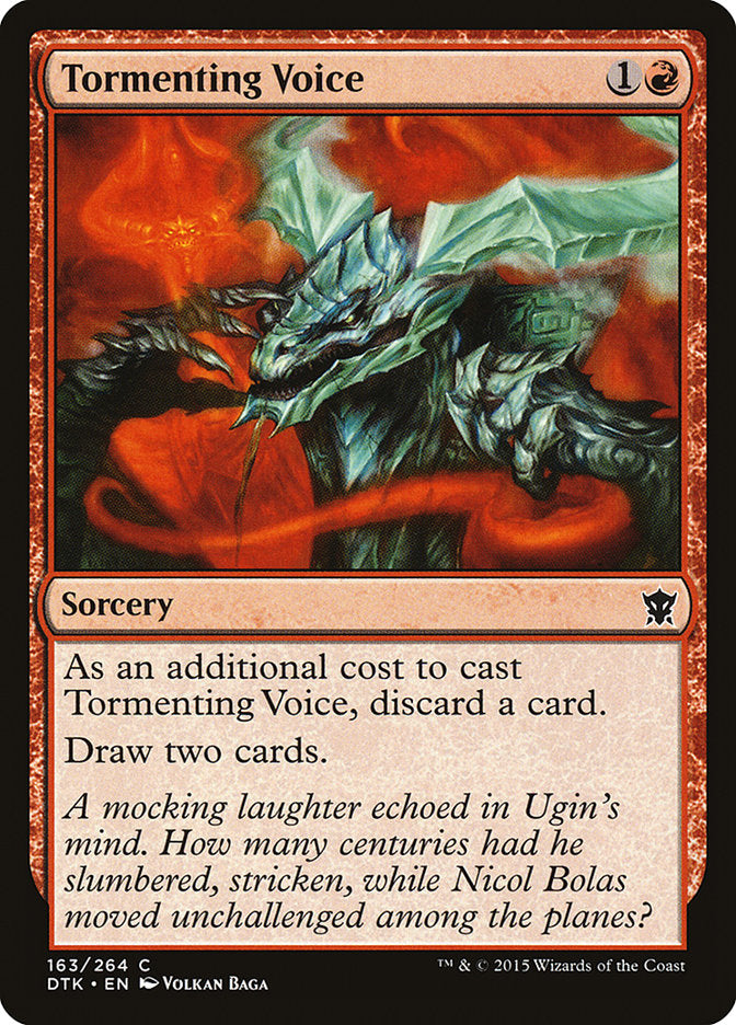 Tormenting Voice [Dragons of Tarkir] | The CG Realm