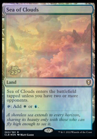 Sea of Clouds [Commander Legends: Battle for Baldur's Gate Prerelease Promos] | The CG Realm
